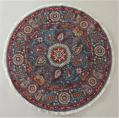 Funky 801 Antrasit Yün Halı (Yuvarlak & Dikdörtgen Seçenekli)