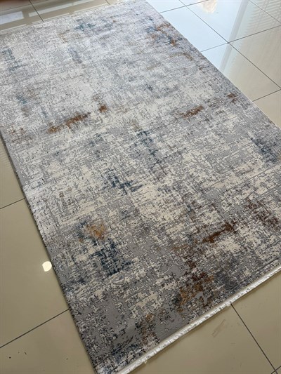 İpek Halı Massive 12707 Modern Gri Salon Halısı 160x230