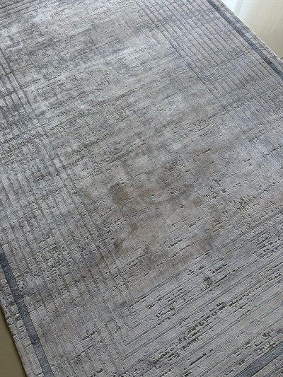 Tuğra Halı Pierre PR08 Gri Modern Salon Halısı 160x230