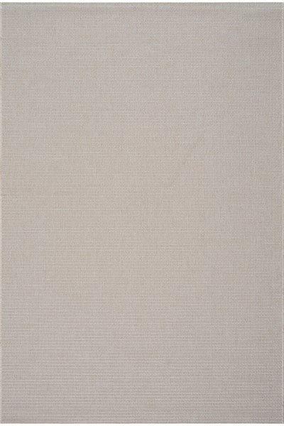 Stella A5463A Krem Çizgili Dokulu Jüt Halı
