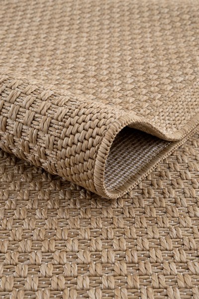 Stella B3667G Natural Bordürlü Jüt Halı