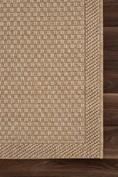 Stella B3667G Natural Bordürlü Jüt Halı