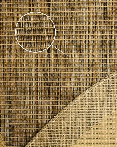Asia Serisi Açık Krem Çerçeveli Sisal Halı