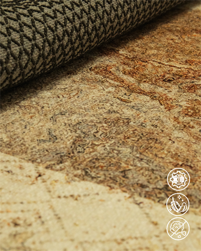Twist Krem Halı Vintage  Desenli