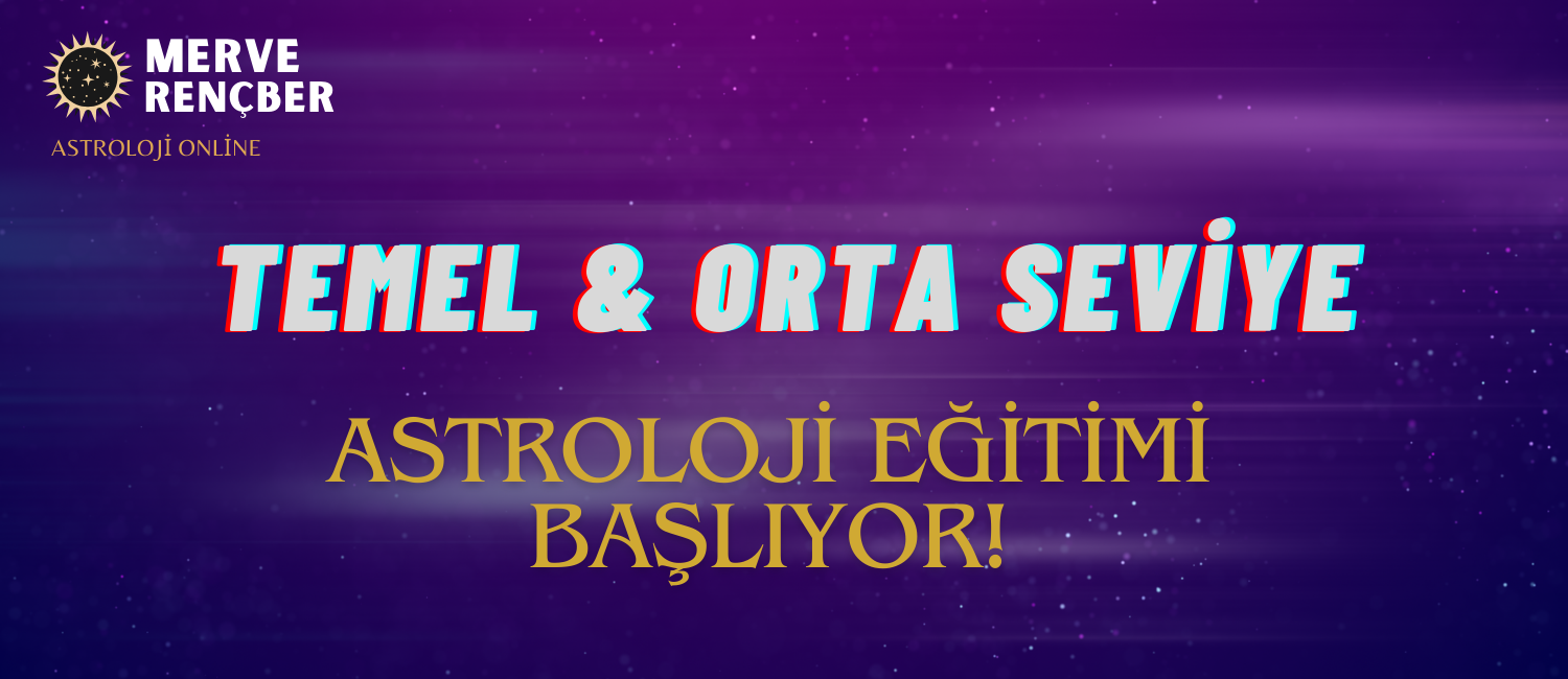 24 Nisan Temel - Orta Seviye Astroloji Eğitimi