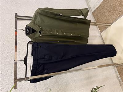 Bağcıklı Kumaş Jogger Pantolon-Laci
