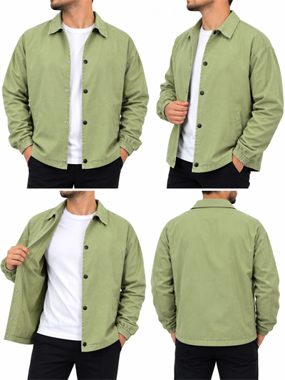 Gabardin Mevsimlik Mont - Haki