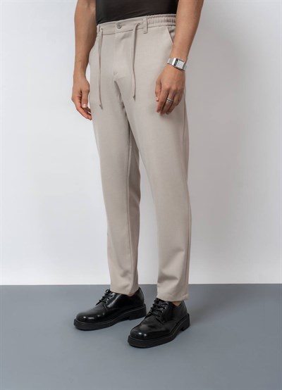 KETEN PANTOLON-VİZON