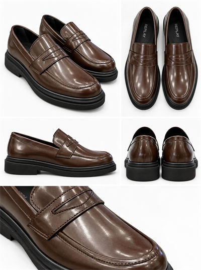 Loafer ayakkabı-Kahve
