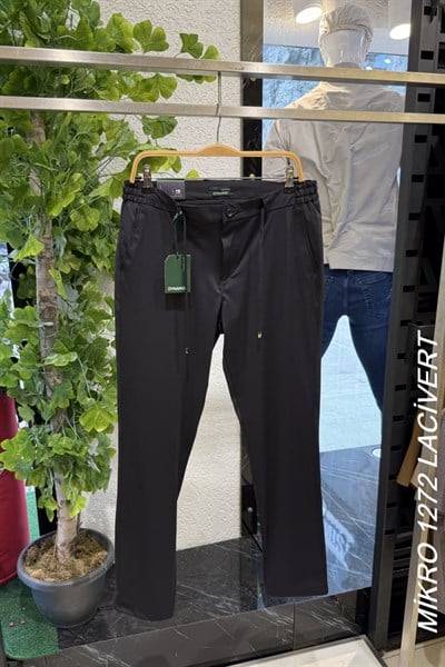 Mikro Kumaş Full Likralı Erkek Jogger Pantolon-Laci