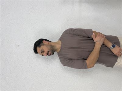 Modal Kumaş Rahat Kesim T-shirt - Kahverengi
