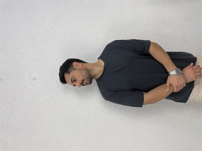 Modal Kumaş Rahat Kesim T-shirt - Siyah