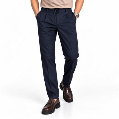Pileli jogger pantolon-Laci
