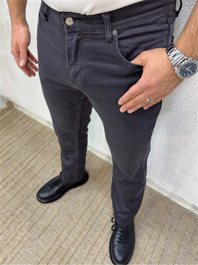 Premium Denim Pantolon-Antrasit