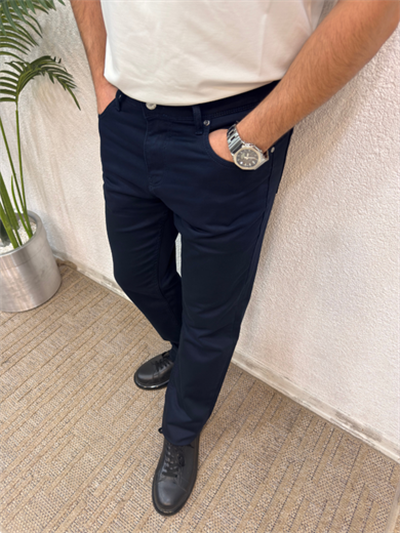Premium Denim Pantolon-Lacivert
