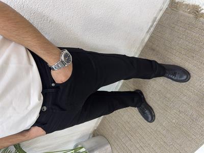 Premium Denim Pantolon-Siyah