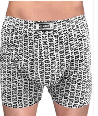  SEHER ERKEK DESENLİ BOXER 3LÜ PAKET