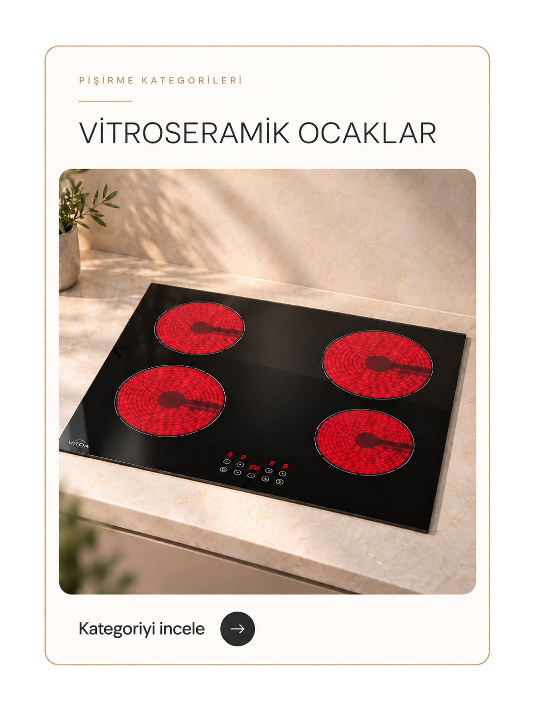 Vitroseramik Ocak