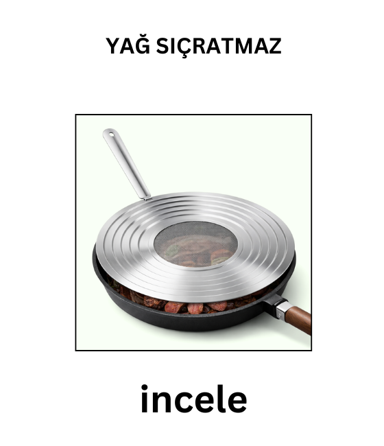 Yağ Sıçratmaz