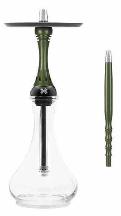ALPHA X Olive Nargile Takımı