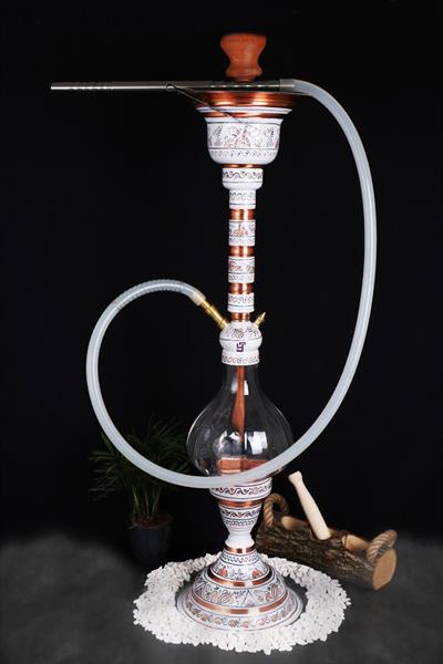 Azeri İşlemeli Boyalı Nargile Takımı