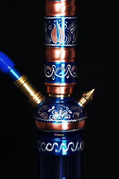 Azeri İşlemeli Boyalı Nargile Takımı