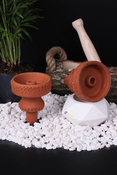 Large Single-Hole Clay Bowl