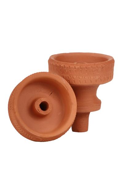 Large Single-Hole Clay Bowl
