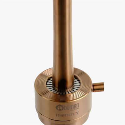 ODUMAN Infinity Bronz Gövde Bronz Şişe Nargile Takımı
