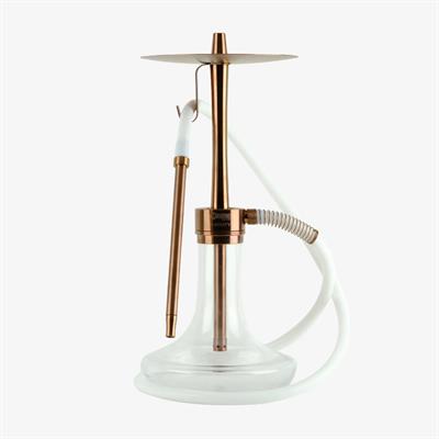 ODUMAN Infinity Bronz Şeffaf Şişe Nargile Takımı