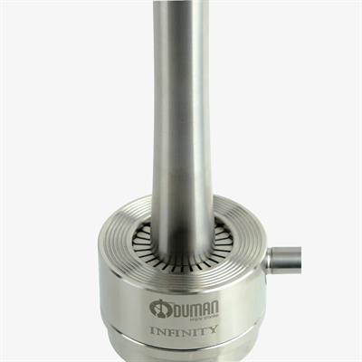 ODUMAN Infinity Çelik Şeffaf Şişe Nargile Takımı