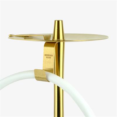 ODUMAN Infinity Gold Beyaz Şişe Nargile Takımı