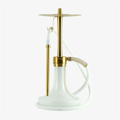 ODUMAN Infinity Gold Beyaz Şişe Nargile Takımı