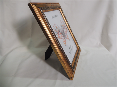 Modena Camlı Dekoratif Resim Çerçevesi 15×21 cm | Ayarlanabilir Ayaklı & Duvara Asılabilir