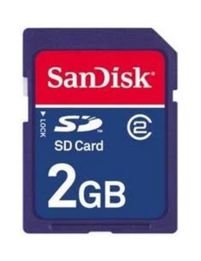 SanDisk SD Kart 2 GB | Fotoğraf Makinesi ve Kamera Uyumlu Orijinal Hafıza Kartı