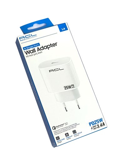 L4 PD 25W USB-C Girişli Şarj Başlığı