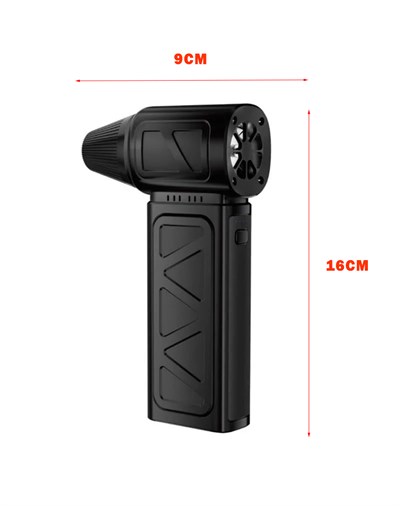 Ahv-12 Turbo Fan – 130.000 Rpm Turbo Elektrikli Hava Üfleyici