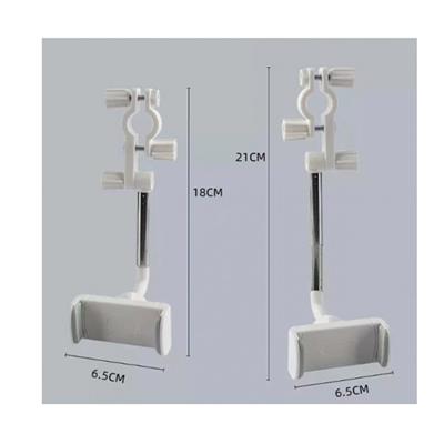 Dikiz Aynasına Takılan Siyah Telefon Tutucu 360 Derece Dönebilen Kıskaçlı