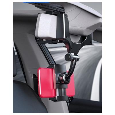 Dikiz Aynasına Takılan Telefon Tutucu 360 Derece 4 Kıskaçlı Model