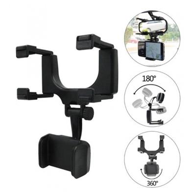 Dikiz Aynasına Takılan Telefon Tutucu 360 Derece 4 Kıskaçlı Model