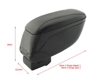 Eko Set Dacia Logan Sedan 2004 Geniş Hacimli  Delmesiz Çelik Ayaklı  Kolçak ve Direksiyon Kılıfı