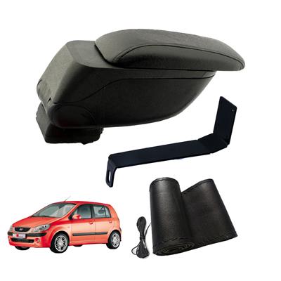 Eko Set Hyundai Getz 2003 Geniş Hacimli  Delmesiz Çelik Ayaklı  Kolçak ve Direksiyon Kılıfı