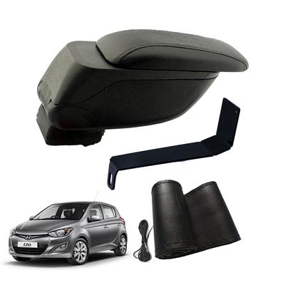 Eko Set Hyundai i20 2013 Geniş Hacimli  Delmesiz Çelik Ayaklı  Kolçak ve Direksiyon Kılıfı