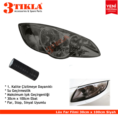 Far, Stop, Sinyal Kaplama Filmi 30cm Siyah