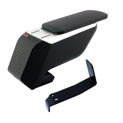 Fiat Doblo 1 Safeline 2010 Premium HQ Lüks Delmesiz Çelik Ayaklı Gri-Siyah Kolçak