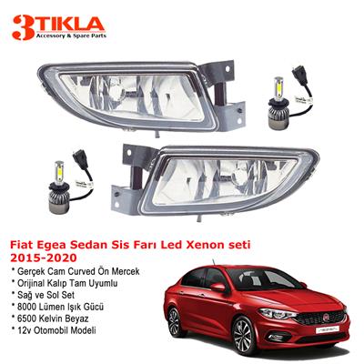 Fiat Egea Sedan 2019 Sis Farı Takımı Led Xenon Set