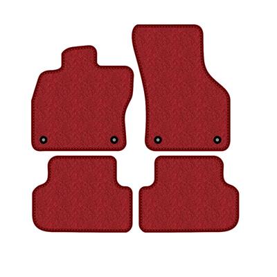 Ford Mondeo 2008-2014 Lüks Halı Paspas Seti Kırmızı