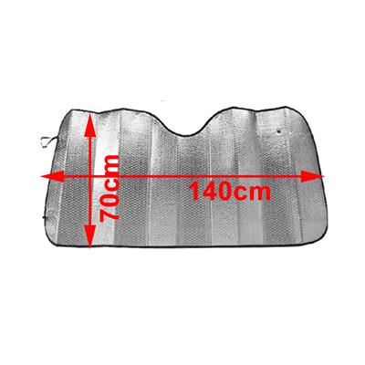 Metalize Katlanır Ön Cam Güneşliği Orta Boy 140x70cm