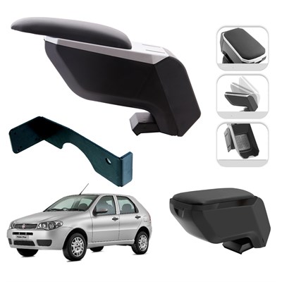 Mis Paket Fiat Palio Delmesiz Çelik Ayaklı Kolçak + Askılı Koku + Micro Fiber Bez + Torpido Süngeri