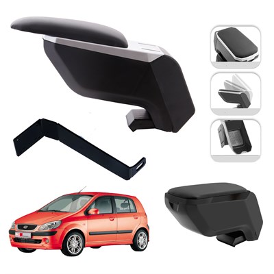 Mis Paket Hyundai Getz Delmesiz Çelik Ayaklı Kolçak + Askılı Koku + Micro Fiber Bez + Torpido Süngeri